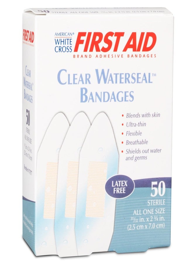 dukal 17977 - Description : Waterseal Adhesive Strips - American White Cross Waterseal Adhesive Strips, Sterile, DUKAL Corporation - Box of 50 - Image 3